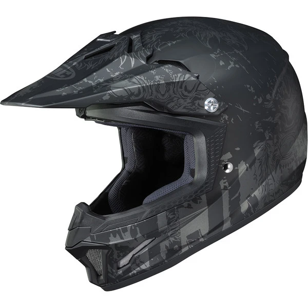 HJC - Casque Enfant CL-XY II Creeper MC5SF / Noir / Gris 2 HJC - Casque Enfant CL-XY II Creeper MC5SF / Noir / Gris