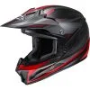 HJC - Casque Enfant CL-XY II Drift MC1SF / Noir / Gris / Rouge / Mat -Promos Fournitures De Casque De Moto Magasin casque moto tout terrain hjc cl xy ii drift mc1sf noir gris rouge mat 1