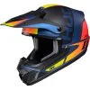 HJC - Casque CS-MX II Creed MC27SF / Noir / Navy / Orange -Promos Fournitures De Casque De Moto Magasin casque moto tout terrain hjc cs mx ii creed mc27sf noir navy orange 1