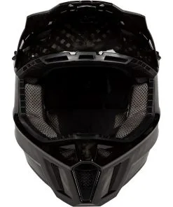 Klim - Casque F3 Carbon Ripper Noir Brillant -Promos Fournitures De Casque De Moto Magasin casque moto tout terrain klim f3 carbon noir brillant 3