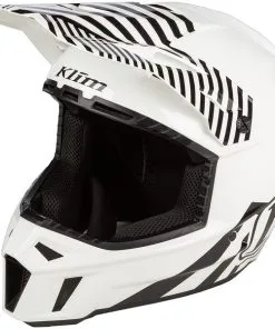 Klim - Casque F3 Carbon Off-Road Illusion Blanc / Noir