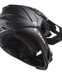 LS2 - Casque MX700 Subverter Evo Noir Mat -Promos Fournitures De Casque De Moto Magasin casque moto tout terrain ls2 mx700 subverter noir mat 3