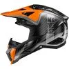 LS2 - Casque MX703 X-Force Victory Noir / Titanium / Orange -Promos Fournitures De Casque De Moto Magasin casque moto tout terrain ls2 mx703 x force victory noir titanium orange 1