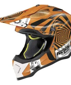 Nolan - Casque N53 Riddler Orange Fluo / Noir