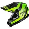 Scorpion - Casque VX-16 Evo Air Soul Noir / Vert -Promos Fournitures De Casque De Moto Magasin casque moto tout terrain scorpion vx 16 evo air soul noir vert 1