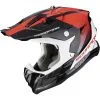 Scorpion - Casque VX-22 Air Attis Noir / Rouge -Promos Fournitures De Casque De Moto Magasin casque moto tout terrain scorpion vx 22 air attis noir rouge 1