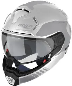 Nolan - Casque N30-4 TP Uncharted Blanc Brillant / Gris