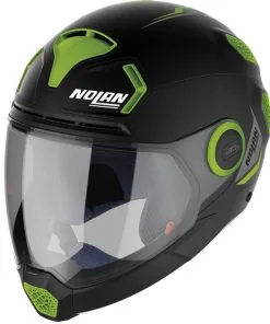 Nolan - Casque N30-4 VP Inception Noir Mat / Vert