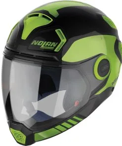 Nolan - Casque N30-4 VP Uncharted Noir Brillant / Vert