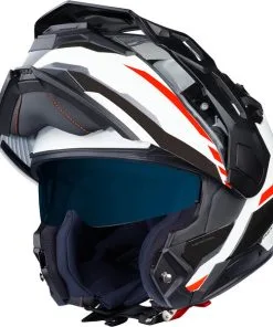 Nexx - Casque X.Vilijord Continental Noir / Blanc / Rouge -Promos Fournitures De Casque De Moto Magasin casque nexx x vilijord continental noir blanc rouge 3