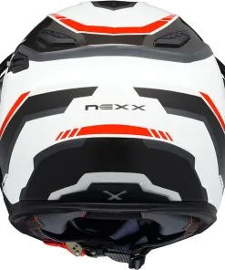 Nexx - Casque X.Vilijord Continental Noir / Blanc / Rouge -Promos Fournitures De Casque De Moto Magasin casque nexx x vilijord continental noir blanc rouge 4