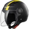 LS2 - Casque OF562 Airflow Metropolis Noir Mat / Jaune -Promos Fournitures De Casque De Moto Magasin casque of562 airflow ls2 metropolis noir mat jaune 1