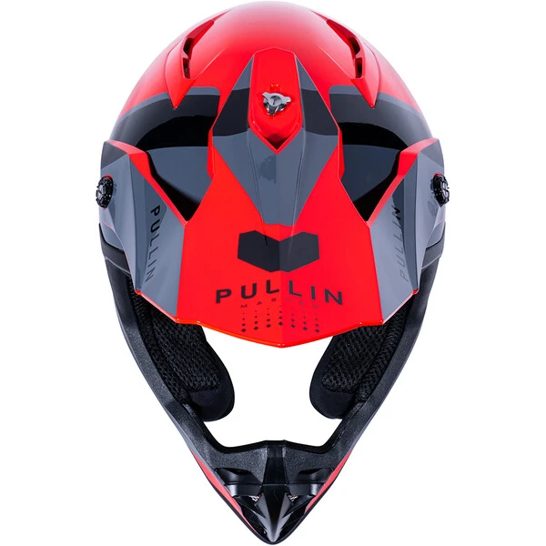 PULL IN Pull-in - Casque Master Rouge / Gris / Noir 5 PULL IN Pull-in - Casque Master Rouge / Gris / Noir – Image 3