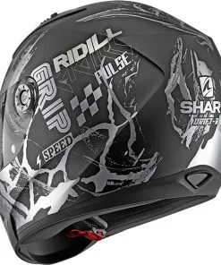 Shark - Casque Ridill Drift-R Noir Mat / Gris Mat -Promos Fournitures De Casque De Moto Magasin casque shark ridill drift r noir mat gris mat 2