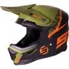 Shot - Casque Furious Storm Noir / Kaki / Orange -Promos Fournitures De Casque De Moto Magasin casque shot furious storm noir kaki orange 1