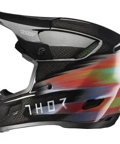 Thor Motocross - Casque Reflex Carbon Theory Noir / Multicolore 7 Thor Motocross - Casque Reflex Carbon Theory Noir / Multicolore -Promos Fournitures De Casque De Moto Magasin casque thor motocross reflex carbon theory noir multicolore 2