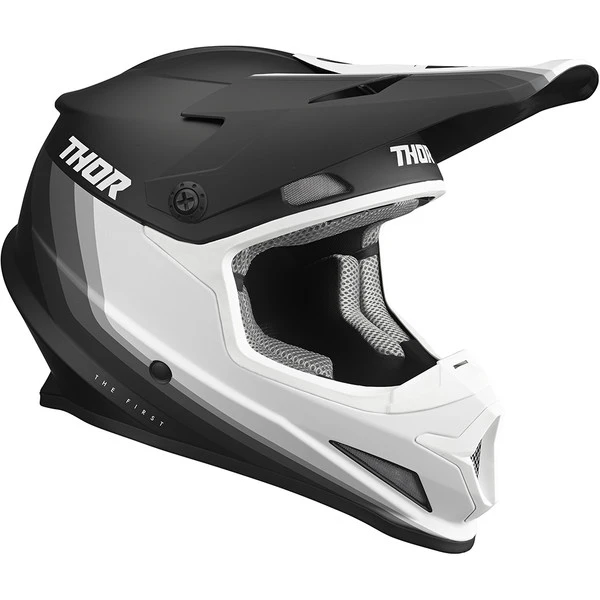 Thor Motocross - Casque Sector Mips® Runner Noir Mat / Blanc Mat 3 Thor Motocross - Casque Sector Mips® Runner Noir Mat / Blanc Mat