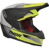 Thor Motocross - Casque Reflex Apex Jaune / Gris -Promos Fournitures De Casque De Moto Magasin casque thor reflex apex jaune gris 1