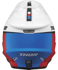 Thor Motocross - Casque Sector Racer Blanc / Rouge / Bleu 9 Thor Motocross - Casque Sector Racer Blanc / Rouge / Bleu -Promos Fournitures De Casque De Moto Magasin casque thor sector racer blanc rouge bleu 3