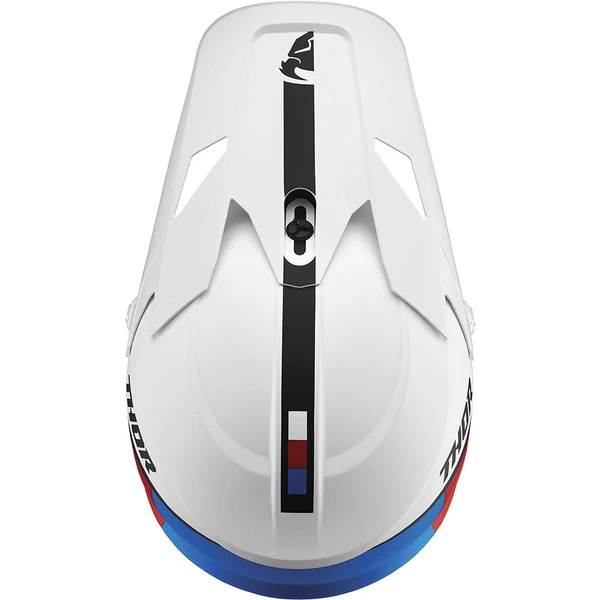 Thor Motocross - Casque Sector Racer Blanc / Rouge / Bleu 6 Thor Motocross - Casque Sector Racer Blanc / Rouge / Bleu – Image 4
