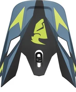 Thor Motocross - Casque Sector Warship Noir / Bleu / Jaune -Promos Fournitures De Casque De Moto Magasin casque thor sector warship noir bleu jaune 5