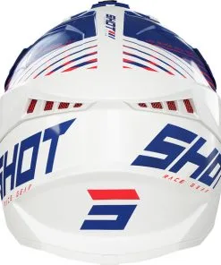 Shot - Casque Lite Fury Blanc Brillant / Navy / Rouge 7 Shot - Casque Lite Fury Blanc Brillant / Navy / Rouge -Promos Fournitures De Casque De Moto Magasin casque tout terrain shot lite fury blanc brillant navy rouge 3